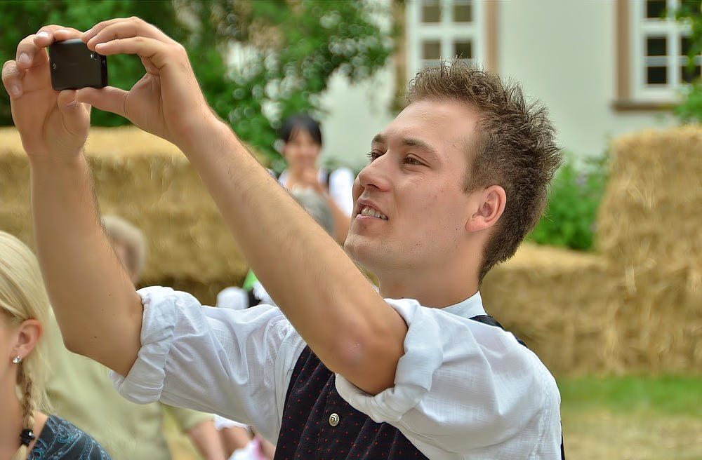 Presse Fotoshooting des Jungbauernkalenders 2013