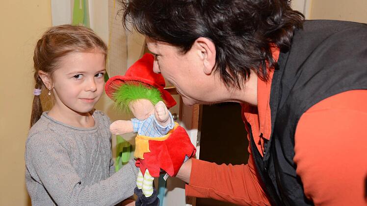"Schule spielen" in der Theodor-Heublein-Grundschule Melkendorf  Foto: Dagmar Besand