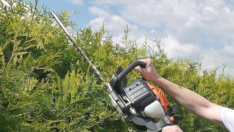 Das geht gar nicht: Motorgetriebene Geräte müssen laut Lärmschutzverordnung in der Mittagszeiten ruhen.Berthold Köhler