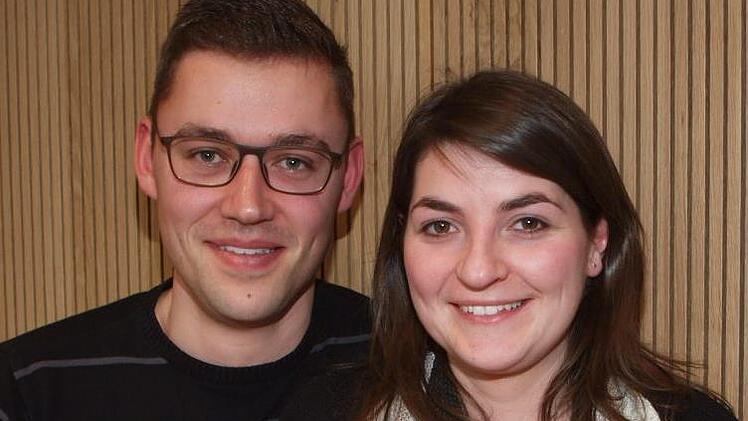 Stefan Persak und die ehemalige Korbstadtkönigin Helena Scherer schlossen nach Jahren des Kennenlernens vor einigen Monaten den Bund fürs Leben.A. Thieret