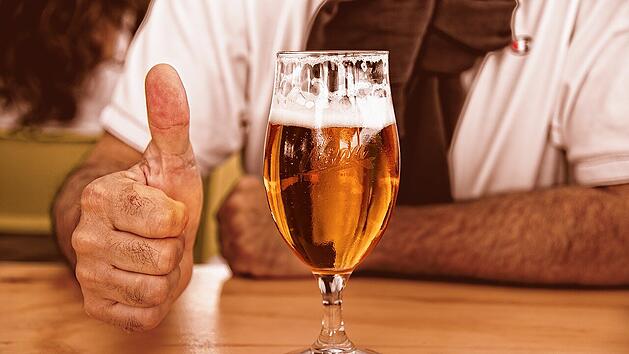Bier schmeckt am besten frisch.