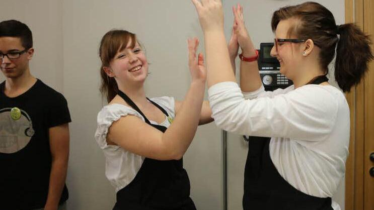 Impressionen vom ersten Kulmbacher Kochduell der Schulen Foto: Barbara Herbst
