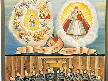 Duplikat der Votivtafel Foto: Fleischmann