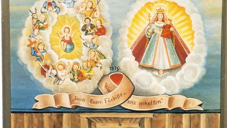 Duplikat der Votivtafel Foto: Fleischmann