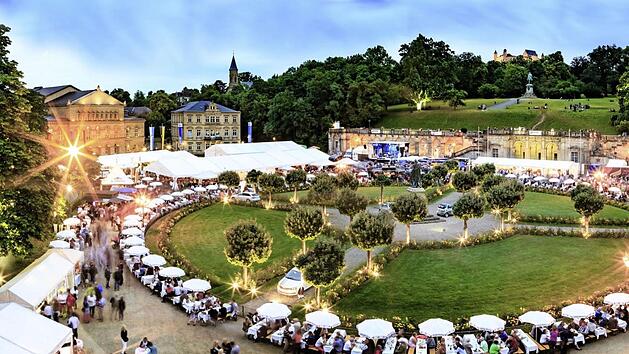 Vom kommenden Donnerstag bis zum Montag wird auf dem Coburger Schlossplatz wieder das Schlossplatzfest gefeiert.Foto: Val Thoermer