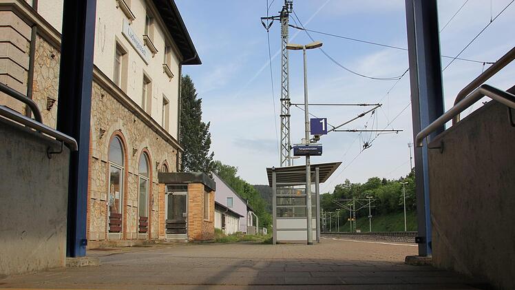 Impressionen vom Bahnhof Ludwigsstadt. Foto: Andreas Schmitt