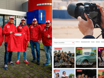 Fotografen Langer und Team