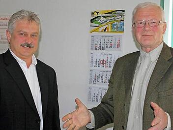Carlo Stauch (links) und Wolfgang Hammerschmidt leiten noch bis Ende September gemeinsam die Asco. Danach ist Stauch alleiniger Geschäftsführer. Foto: Veronika Schadeck