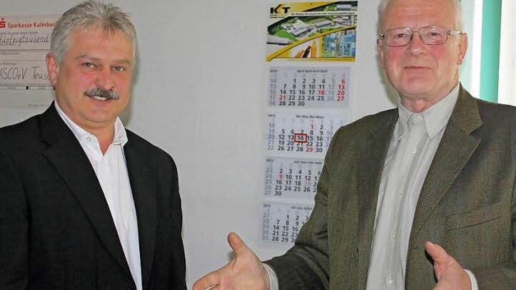 Carlo Stauch (links) und Wolfgang Hammerschmidt leiten noch bis Ende September gemeinsam die Asco. Danach ist Stauch alleiniger Geschäftsführer. Foto: Veronika Schadeck