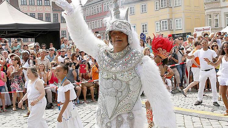 Impressionen vom Samba-Umzug 2015. Foto: Albert Höchstädter