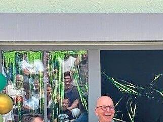 Kindergartenfest in Poppenroth, auch Oberb&uuml;rgermeister Dirk Vogel schaute vorbei. Sophia May