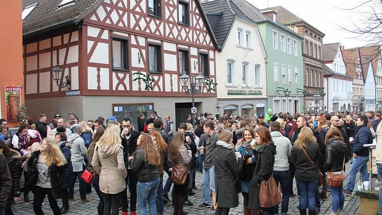 Impressionen vom weihnachtlichen Frühschoppen in Kulmbach 2015. Foto: Sonny Adam
