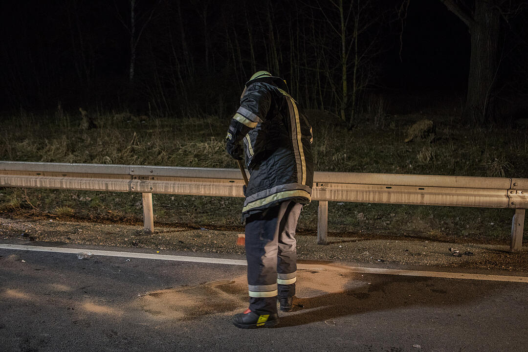 Traurige Unfallbilanz: Ein Toter und sechs zum Teil lebensgefährlich Verletzte