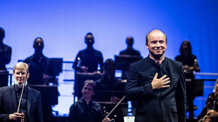 Impressionen von Roland Kluttigs Farewell-Konzert im Landestheater Coburg mit dem Philharmonischen Orchester und der Sopranistin Kora Pavelic.Foto: Jochen Berger