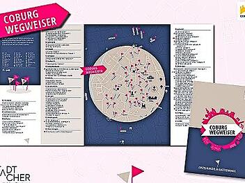 Wo man in Coburg shoppen und genießen kann, zeigt die neue Ausgabe des „Coburg Wegweisers“.