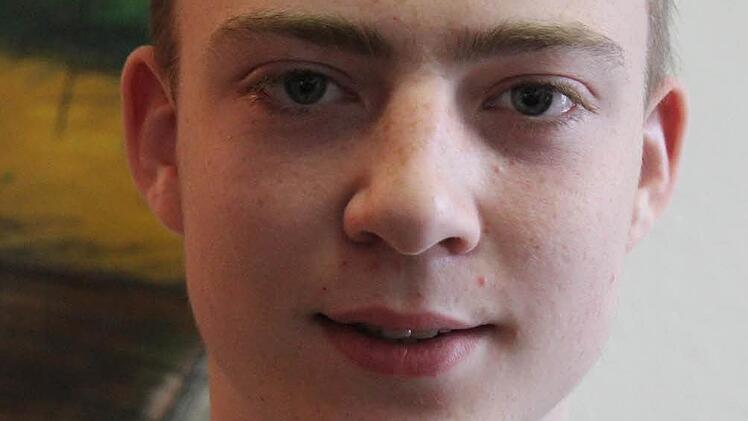 Hans Schülein (17): "Ich mag sowieso Naturwissenschaften. Deshalb habe ich gleich mitgemacht."