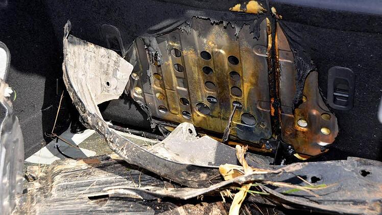 Unfall bei Windheim. Foto: Peter Rauch