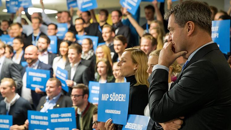 Wenn es nach der Jungen Union in Bayern geht, soll Markus Söder der nächste Ministerpräsident werden.dpa
