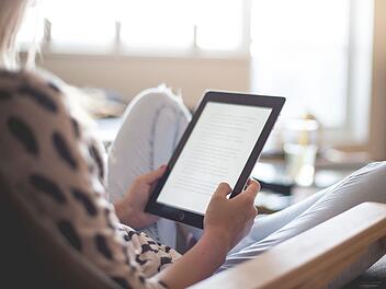 E-Book. E-Reader, E-Book-Reader, Lesen