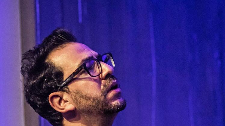 Der Pianist Omer Klein und der Kontrabassist Haggai Cohen-Milo gastiert erstmals in Coburg. Mit einem umjubelten Duoabend eröffneten sie die neue Saison von "Leise am Markt".Foto: Jochen Berger