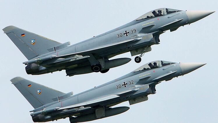 Eurofighter der Bundeswehr Foto: dpa