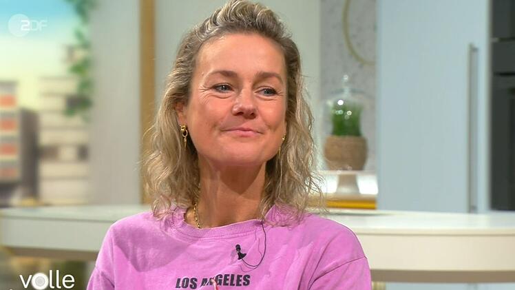 Am Donnerstag gastierte Rhea Harder-Vennewald im ZDF-Talk "Volle Kanne".