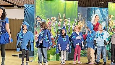 Die Opernretter waren in der Montessorischule Rhön-Saale.