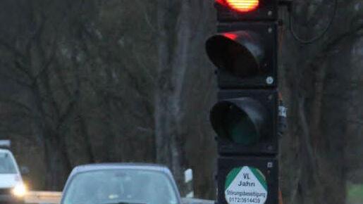 Mit dem Ampeltrick - die Zeitanzeige informiert über die Wartezeit - werden die Nerven der Autofahrer geschont.