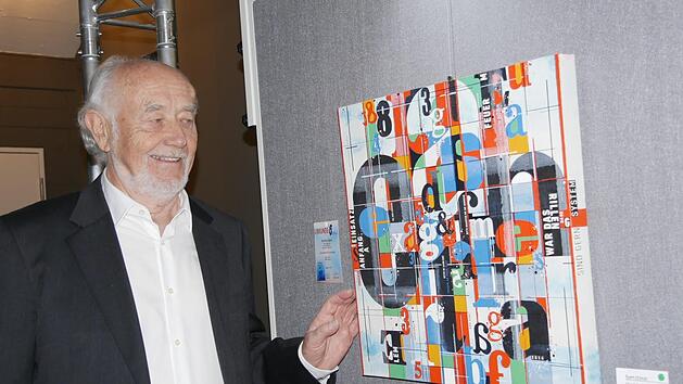 Karl-Heinz Quecks Lieblingsbild. Daf&uuml;r erhielt der K&uuml;nstler 2015 den Kunstpreis.Manja von Nida