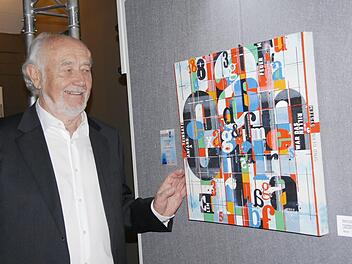Karl-Heinz Quecks Lieblingsbild. Dafür erhielt der Künstler 2015 den Kunstpreis.Manja von Nida