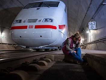 &Uuml;bungseinsatz im Eisenbahntunnel Sandberg