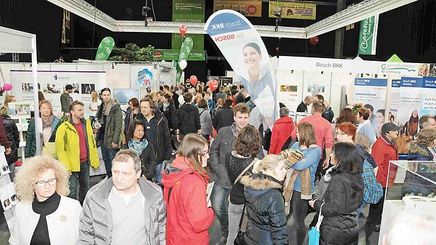 In allen Jahren zuvor war die Gesundheitsmesse immer ein "Renner".  Foto: MTB Messeteam Bamberg GmbH