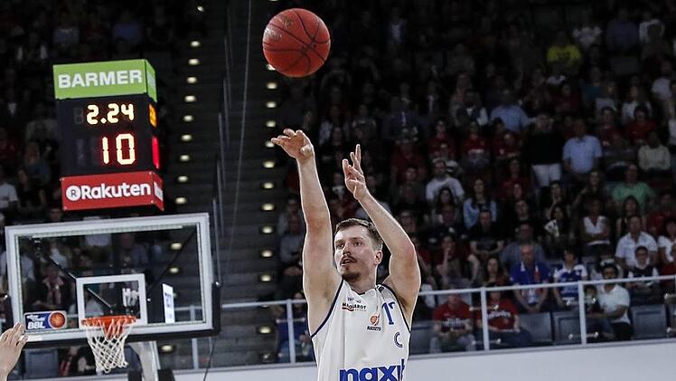 77 Dreier versenkte Andi Obst (Trefferquote 38 Prozent) in der abgelaufenen Saison. Foto: Daniel L&ouml;b