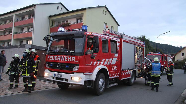 Schon die Anfahrt und die Logistik müssen bei einem Großeinsatz im Seniorenheim stimmen. Foto: Sonja Adam