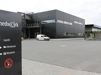 Das Medwork-Firmengelände in Höchstadt  Foto: Barbara Herbst
