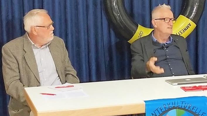 Das Bild zeigt Stephan Reichel (rechts) und Konrad Eitel. Foto: privat