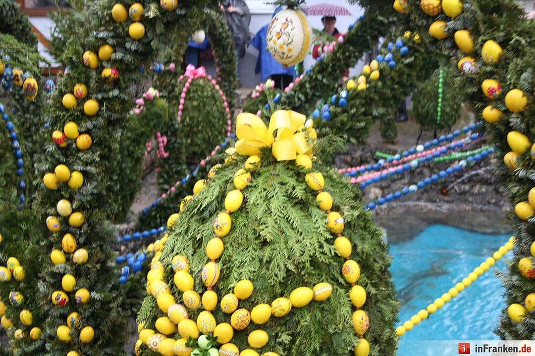 Osterbrunnen in der Fränkischen Schweiz