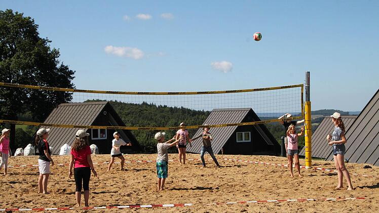 Impressionen vom DJK-Feriencamp auf dem Volkersberg, August 2015 Foto: Ulrike Müller