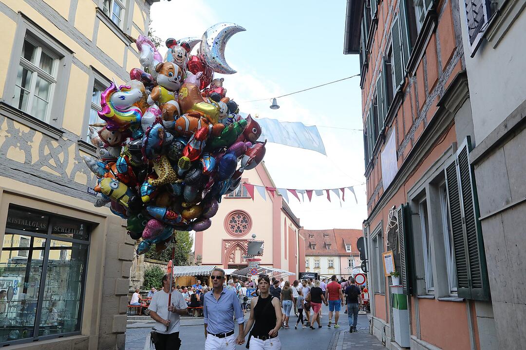 Bamberg; erster Tag mit Bieranstich der Sandkirchweih; Foto: Barbara Herbst
