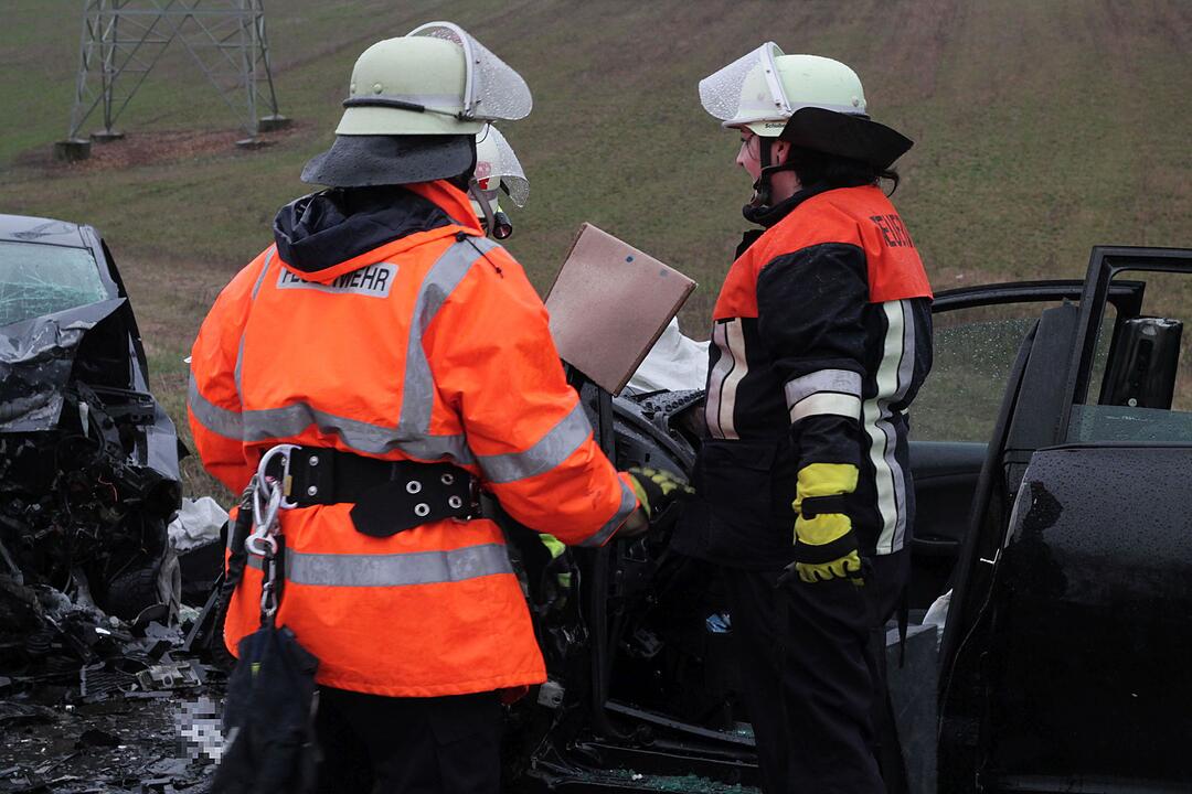 Schwerer Verkehrsunfall in Karlstadt