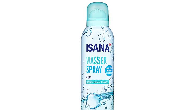 Rückruf von Eigenmarken-Produkt: Isana Wasserspray Aqua