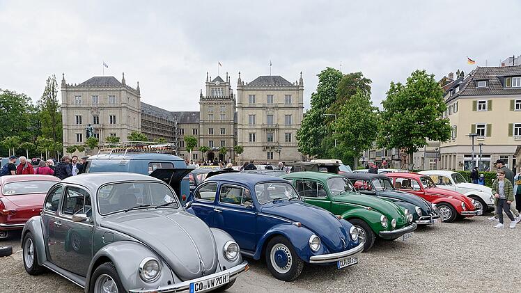 Hunderte von Oldtimern konnten bestaunt werden.