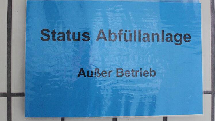 Dieses Schild sagt klar, was Sache ist. Foto: Mäuser