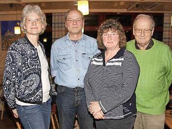 Beate Schmidt (v.l.), Jürgen Strässer, Uschi Strässer und Gottfried Probst haben die Fäden des TSG in der Hand.  Foto: Richard Sänger