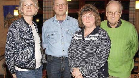 Beate Schmidt (v.l.), Jürgen Strässer, Uschi Strässer und Gottfried Probst haben die Fäden des TSG in der Hand.  Foto: Richard Sänger