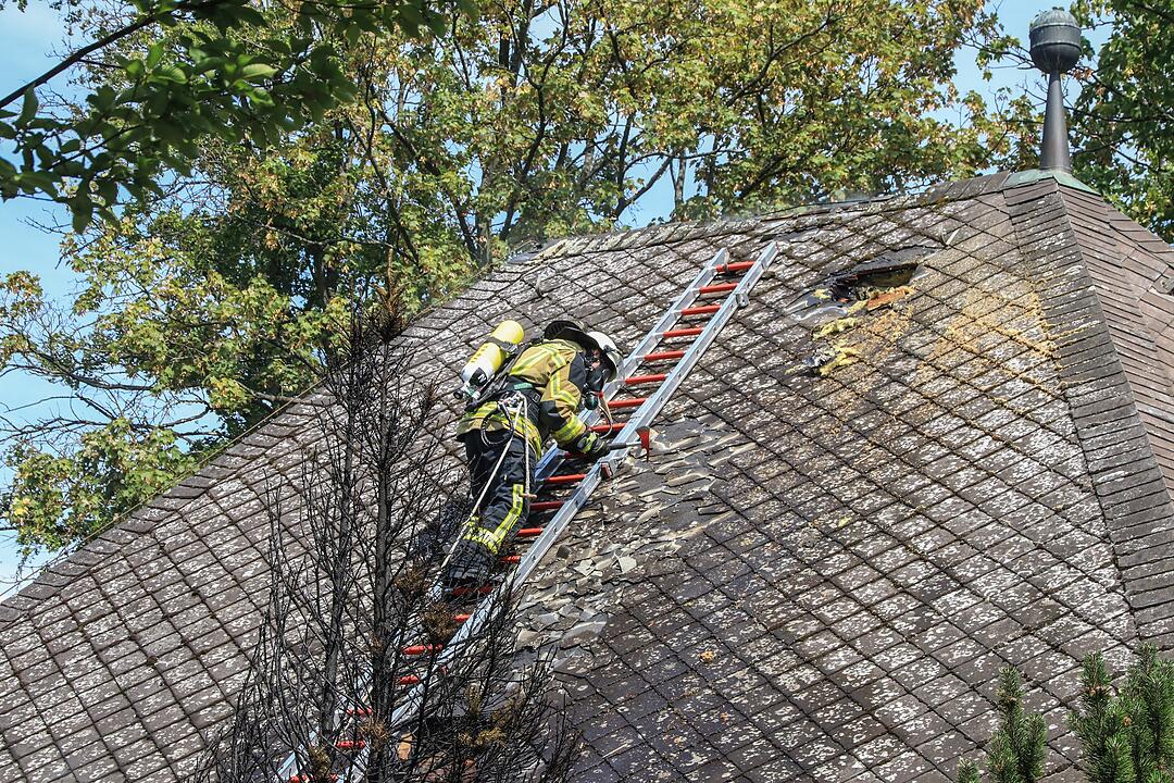 Dachstuhlbrand in Forchheim: Bunsenbrenner vermutlich der Grund