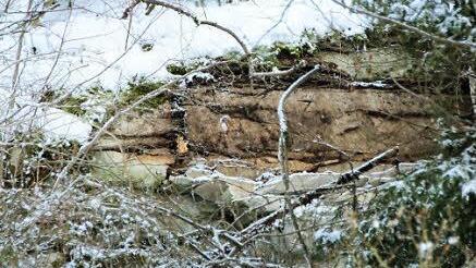 Aus dieser Felsformation löste sich der tonnenschwere Kalkstein. Fotos: Josef Hofbauer