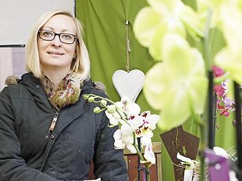 Kathrin Sell will den Weihnachtseinkauf in der Hammelburger Innenstadt attraktiv machen. Foto: Arkadius Guzy
