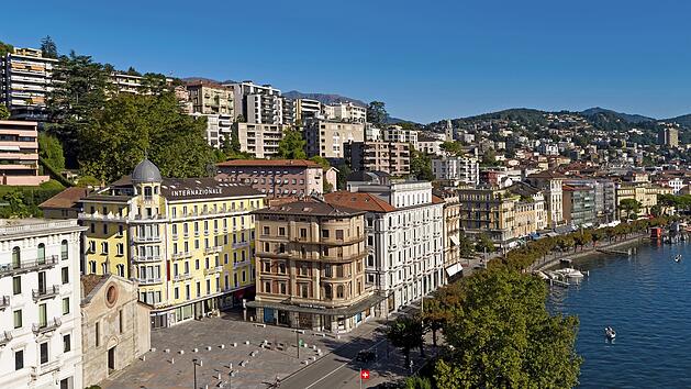 Außenansicht Hotel International Au Lac Lugano