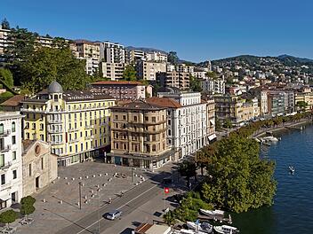 Außenansicht Hotel International Au Lac Lugano